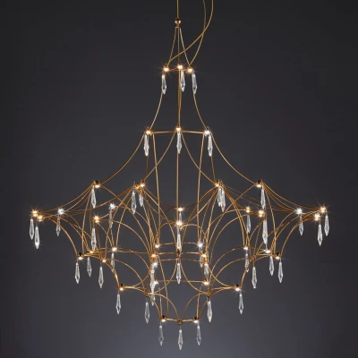 Подвесная люстра MARQUISE D120 Gold