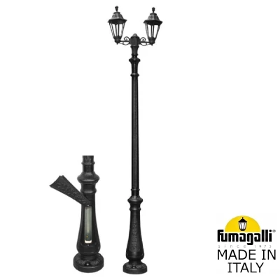 Парковый фонарь FUMAGALLI NEBO BISSO/RUT 2L E26.202.S20.AXE27