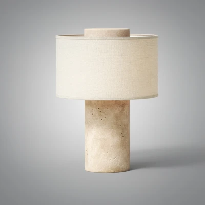 Настольная лампа Travertine Pillar