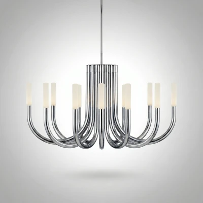 Подвесная люстра LAURA L127 Nickel