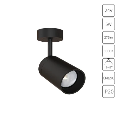 Подсветка для витрин и полок Arte Lamp PRESTO A6393PL-1BK