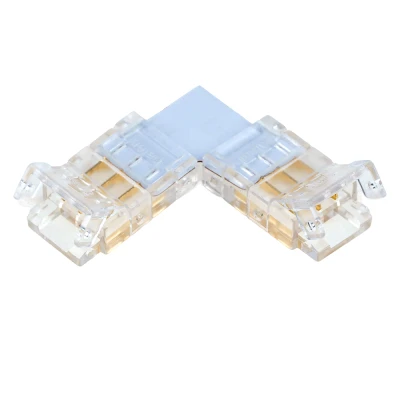 Соединитель угловой 10мм для ленты CCT SMD ленты шириной 8 мм Feron 52003