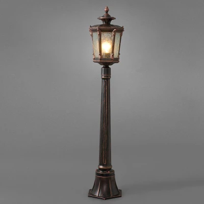 Уличный светильник Nowodvorski Amur Black/Copper Patina 4694
