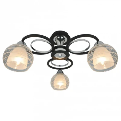 Потолочная люстра Arte Lamp Ginevra A1604PL-3BK 