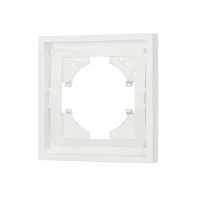 Рамка пластиковая FRM-TENDO-SFPL-1-WH Arlight 054645