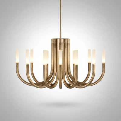 Подвесная люстра LAURA L127 Brass