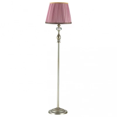 Торшер Odeon Light Gaellori 3393/1F Цвет плафонов розовый Цвет арматуры серебро