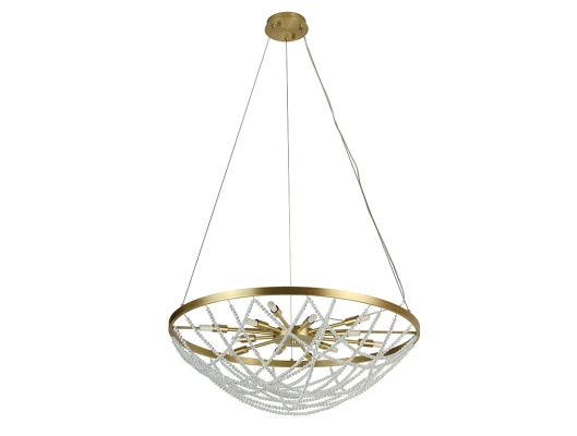 Подвесная люстра Newport ЭЛЬВИРА 8650/70 C brass