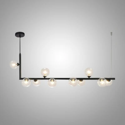 Подвесной светильник LINDA LONG P10 Black