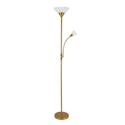 Торшер Arte Lamp DUETTO A4085PN-2PB