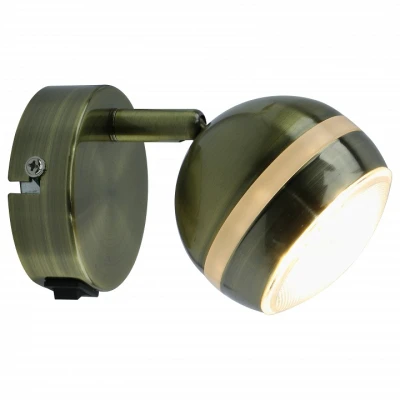 Бра Arte Lamp Venerd A6009AP-1AB Цвет арматуры бронза Цвет плафонов бронза