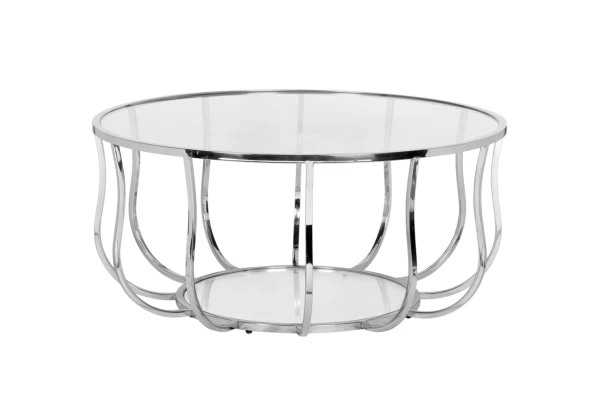 Журнальный стол GardaDecor 13RXCT4033-SILVER