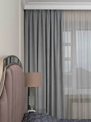 Портьера димаут 275*260 GardaDecor Silkу 121GD-00030