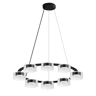 Подвесная люстра Arte Lamp ALIUS A8042SP-8BK