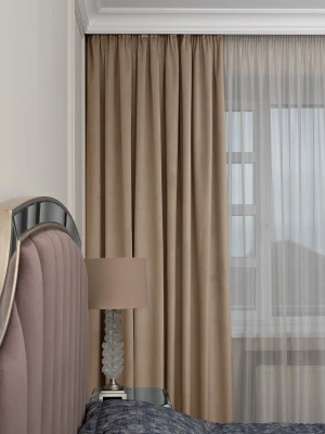 Портьера димаут 275*260 GardaDecor Silkу 121GD-00027