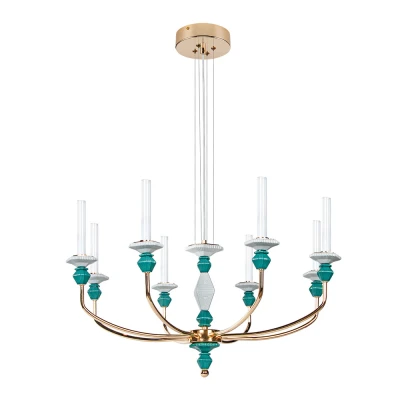 Люстра на штанге Divinare CAPELLO 4947/01 SP-8