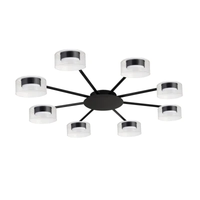 Потолочная люстра Arte Lamp ALIUS A8042PL-8BK