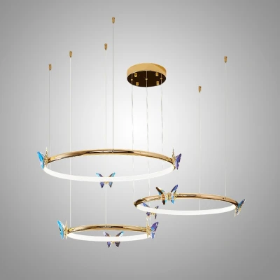 Подвесная люстра Crystal Butterfly P3 D40 D50 D60