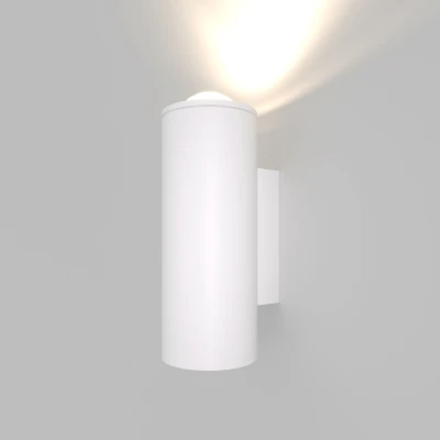 Уличный настенный светильник Elektrostandard Column 35138/U белый