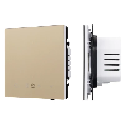 Терморегулятор электрический тёплый пол SWT-MTE-PL-GD (95-240V 16A датч пола + возд) Arlight 061901(1)