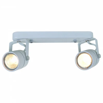 Бра Arte Lamp Lente A1310PL-2WH Цвет арматуры белый Цвет плафонов белый
