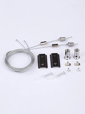 Тросы с крепежем для подвесной системы чёрный VitaLuce VT0000033-01