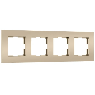 Рамка на 4 поста Slab Werkel W0042911
