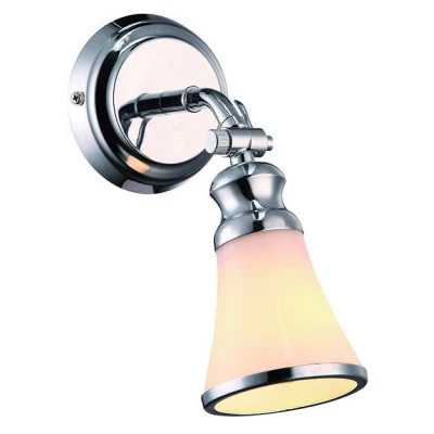 Спот Arte Lamp Vento A9231AP-1CC Цвет арматуры хром Цвет плафонов белый