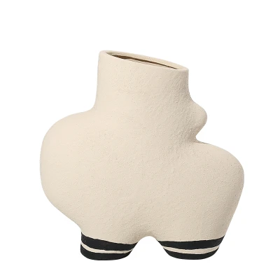 Ваза BlessLight White sand ceramic vase 9652