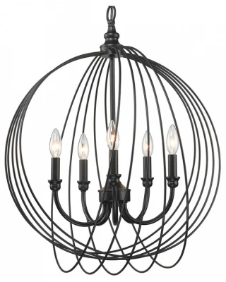 Подвесная люстра Dina TL1185H-05BK Toplight