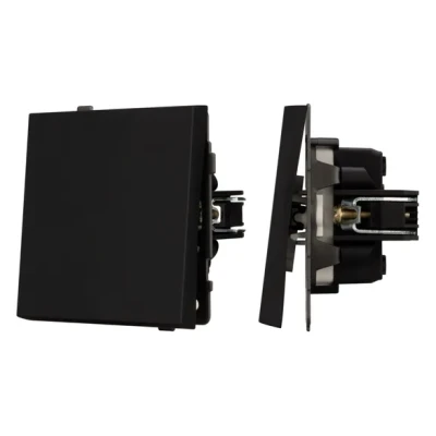 Механизм звонкового выключателя SWT-TENDO-MKR1-SFPL-BK (230V 10A) Arlight 054587