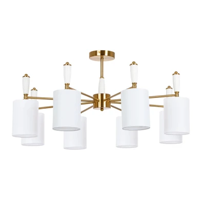 Потолочная люстра Arte Lamp WAVERLEY A4102PL-8PB