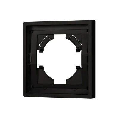 Рамка пластиковая FRM-TENDO-SFPL-1-BK Arlight 054642