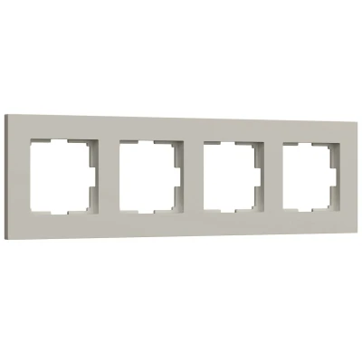 Рамка на 4 поста Slab Werkel W0042917