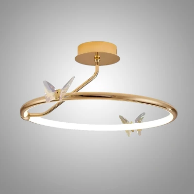 Потолочная люстра Crystal Butterfly D40