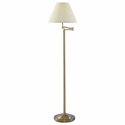 Торшер Arte Lamp California A2872PN-1AB Цвет арматуры бронза Цвет плафонов белый