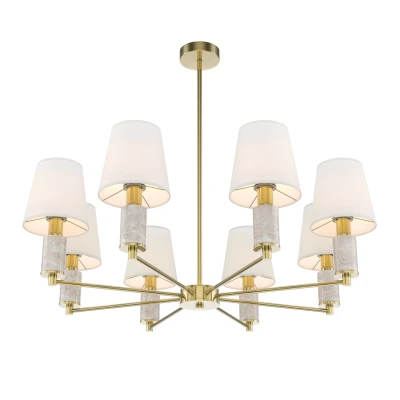 Люстра на штанге Maytoni Lira MOD483PL-08BS
