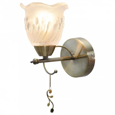 Бра TopLight Delia TL1195B-01AB Цвет арматуры бронза Цвет плафонов прозрачный