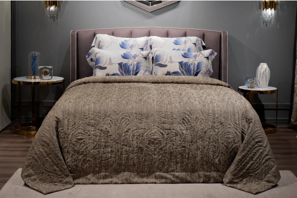 Покрывало со стежкой 260*260 GardaDecor Cascata 121GD-14613