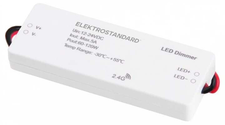 Контроллер-диммер Elektrostandard Аксессуары для светодиодных лент 12/24V 95006/00