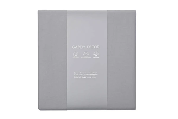 Простыня сатин пудреная роза 270*280 Garda Decor 130HB-BSH270280-PROS ROS