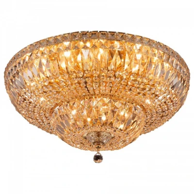 Накладной светильник TopLight Loraine TL1164-3D5 Цвет арматуры золото Цвет плафонов прозрачный
