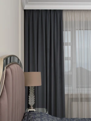Портьера димаут 275*260 GardaDecor Silkу 121GD-00032