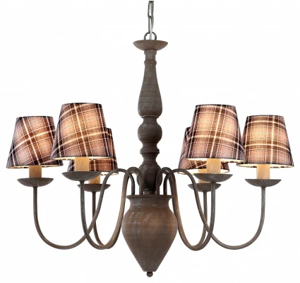 Подвесная люстра Arte Lamp Scotch A3090LM-6GY