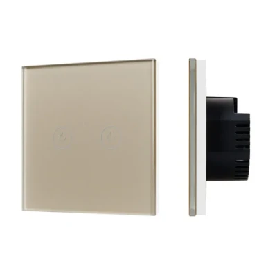 Выключатель сенсорный SWT-OMALI-S02-ZB-GD (250V, 10A, Zigbee) Arlight 050038