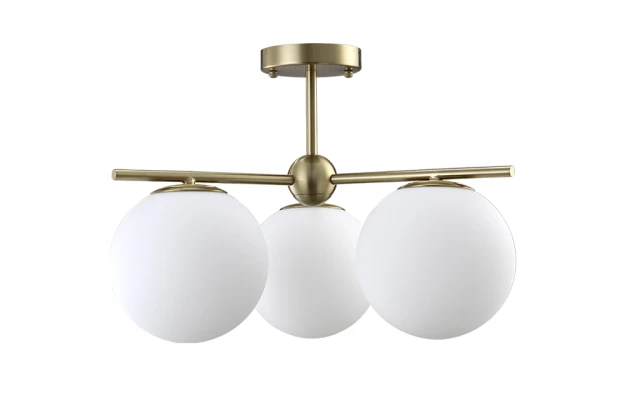 Потолочная люстра Crystal L ux FELIZ SP-PL3 BRONZE/WHITE