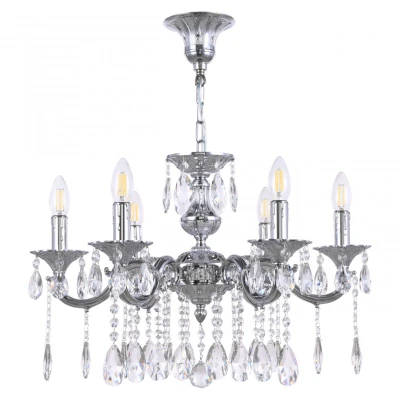 Подвесная люстра Bohemia Ivele Crystal AL77 AL77201/6/175 A Ni