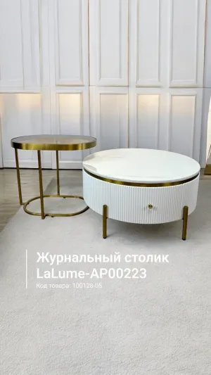 Дизайнерский журнальный столик LaLume-AP0022