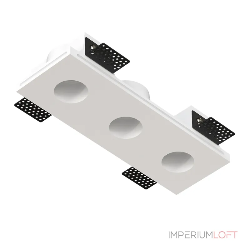 Встраиваемый потолочный гипсовый светильник QUASAR 40 TRIO SN 047 от ImperiumLoft Встраиваемый потолочный гипсовый светильник QUASAR 40 TRIO SN 047 от ImperiumLoft