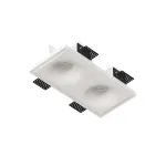 Встраиваемый потолочный гипсовый светильник ELEKTRA MINI DUO SN 049
